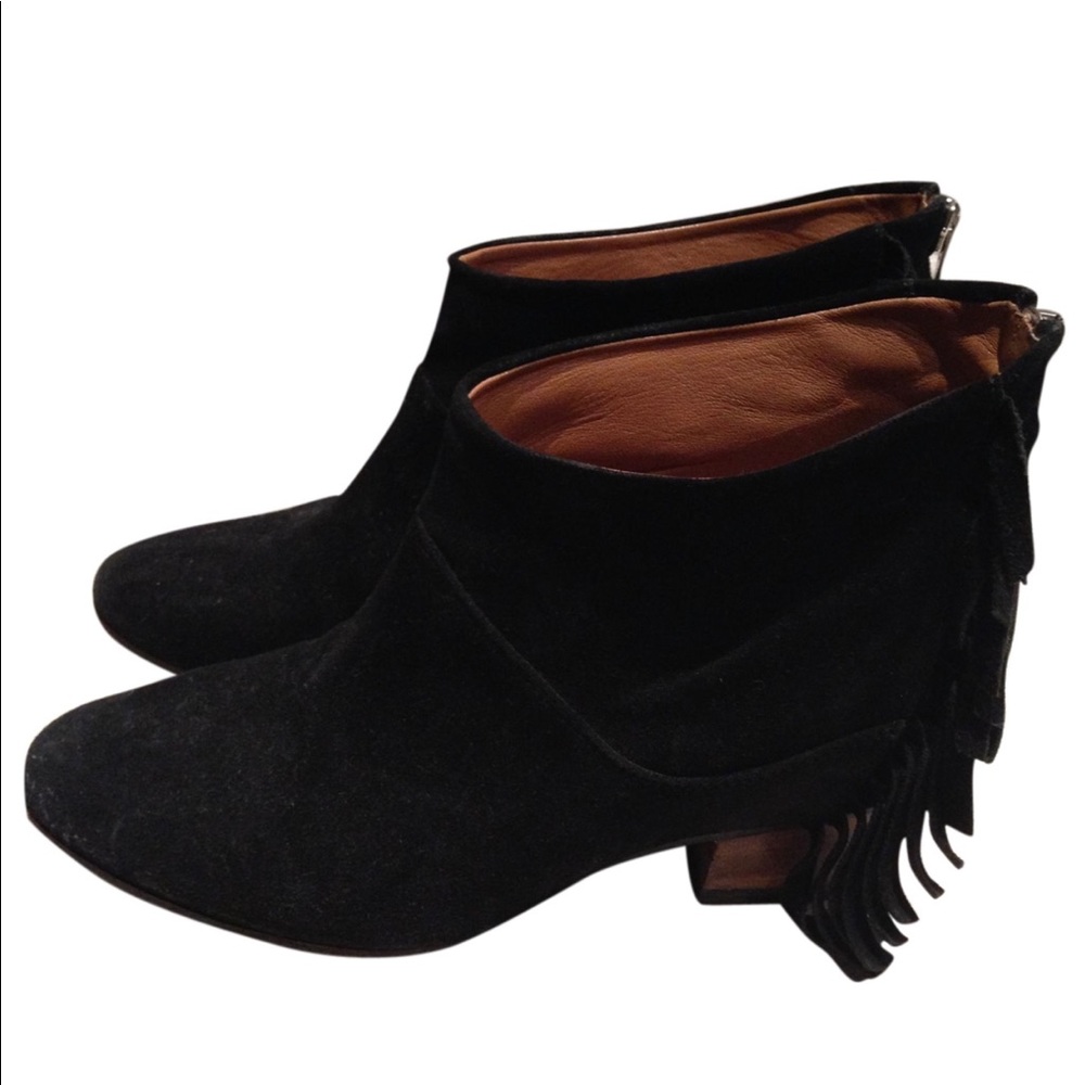Golden goose suede ankle boots